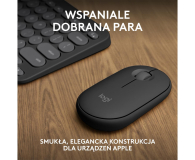 LOGITECH Zestaw klawiatura i mysz Pebble Combo for Mac Tonal Graphite 920-012244 Grafitowy - 1172745 - zdjęcie 8